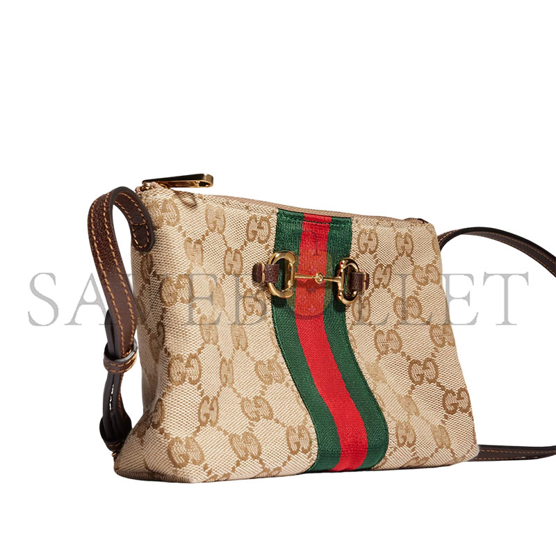 GUCCI HORSEBIT WEB SMALL SHOULDER BAG 867130 (20*12.5*4.5cm)
